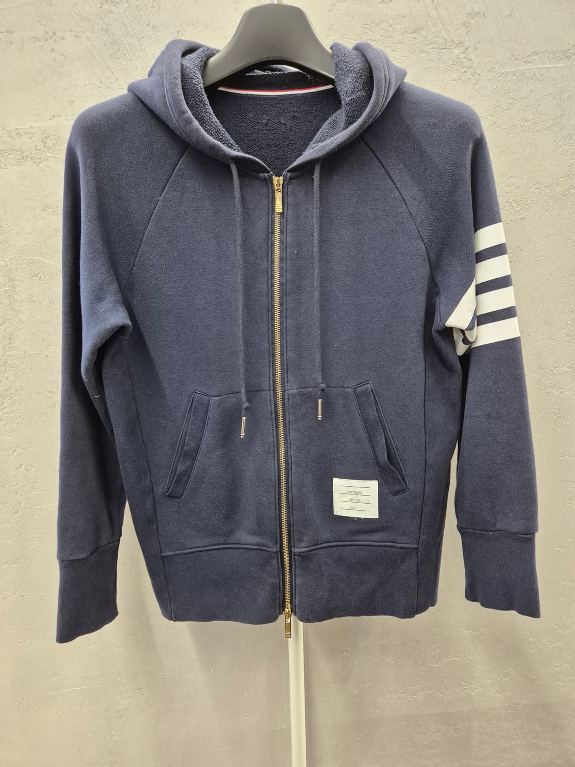 톰브라운 네이비 후드집업 2 상품이미지2