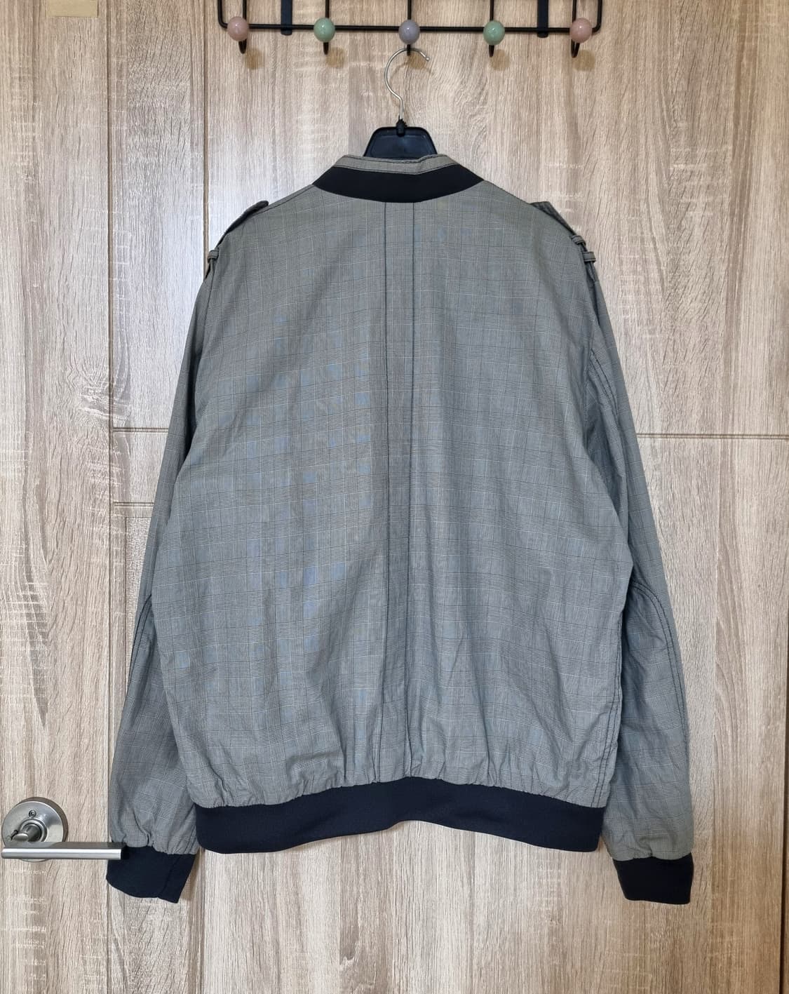 ZARA 자라 체크 봄버 상품이미지5