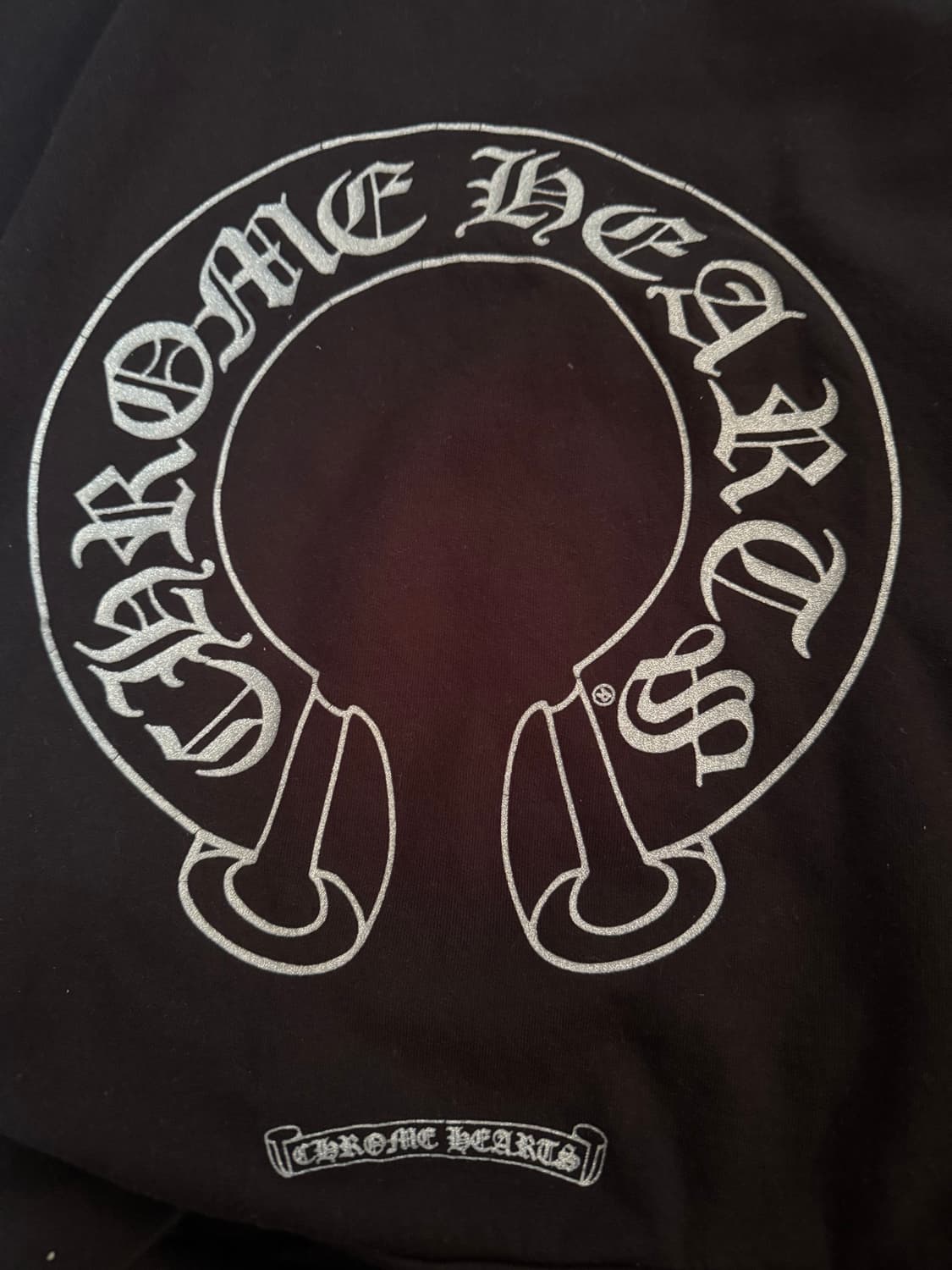 크롬하츠 실버 글리터 후드 블랙 상품이미지10