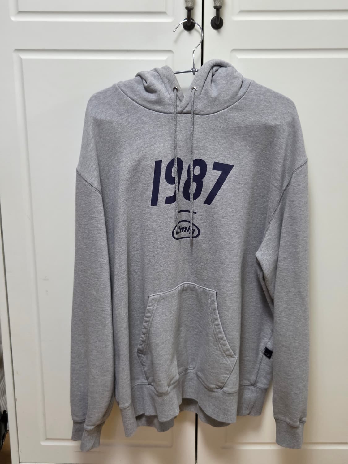 mmlg 1987 후드티 그레이 상품이미지1