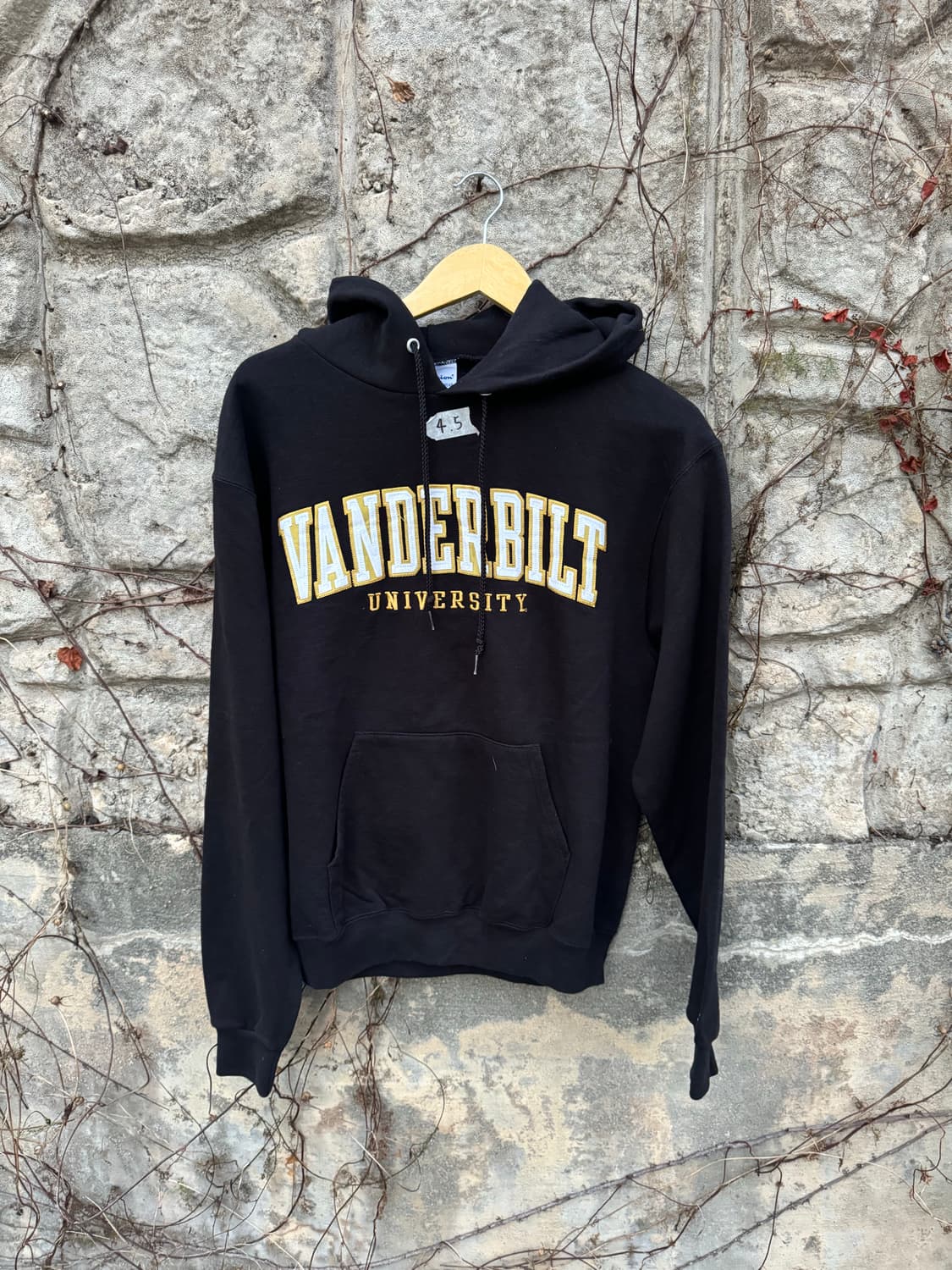 챔피온 빈티지 자수 로고 컬리지 후드티 블랙 후디 후드 m 상품이미지1