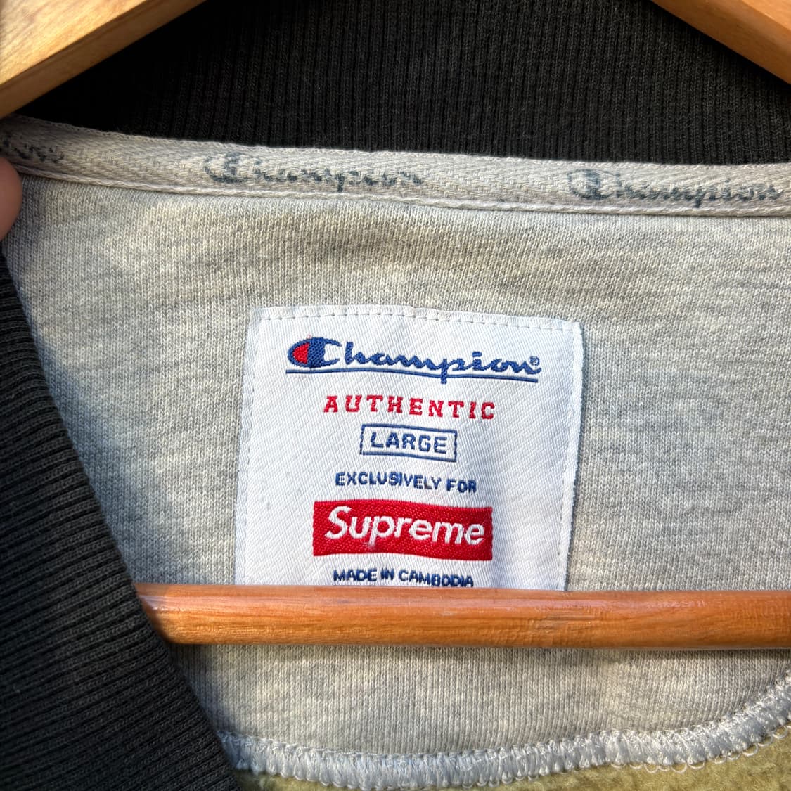 Supreme x Champion 슈프림 x 챔피온 카모 자켓 상품이미지9