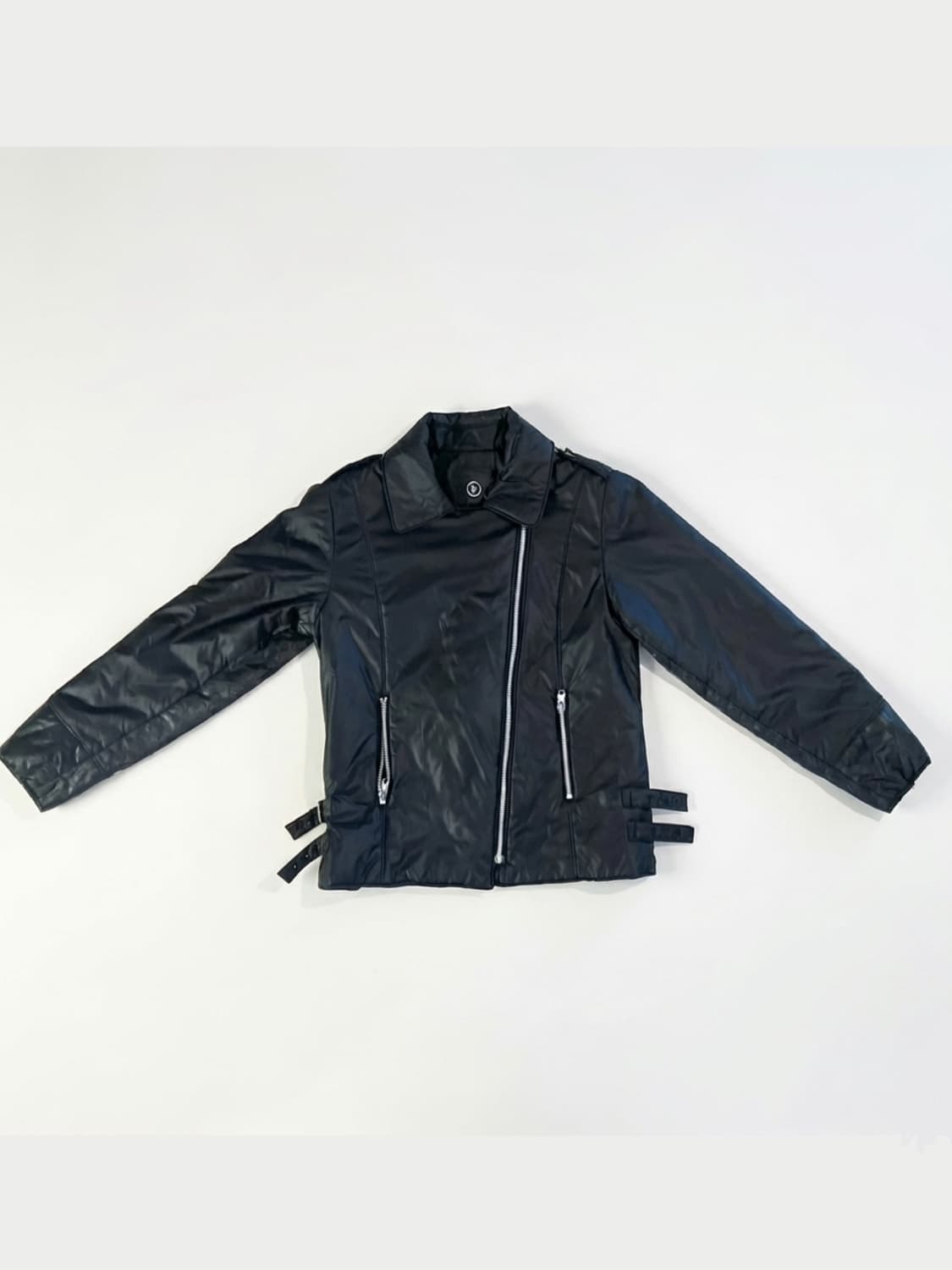 일본 빈티지 나일론 더블 라이더 자켓 팝니다. 상품이미지1