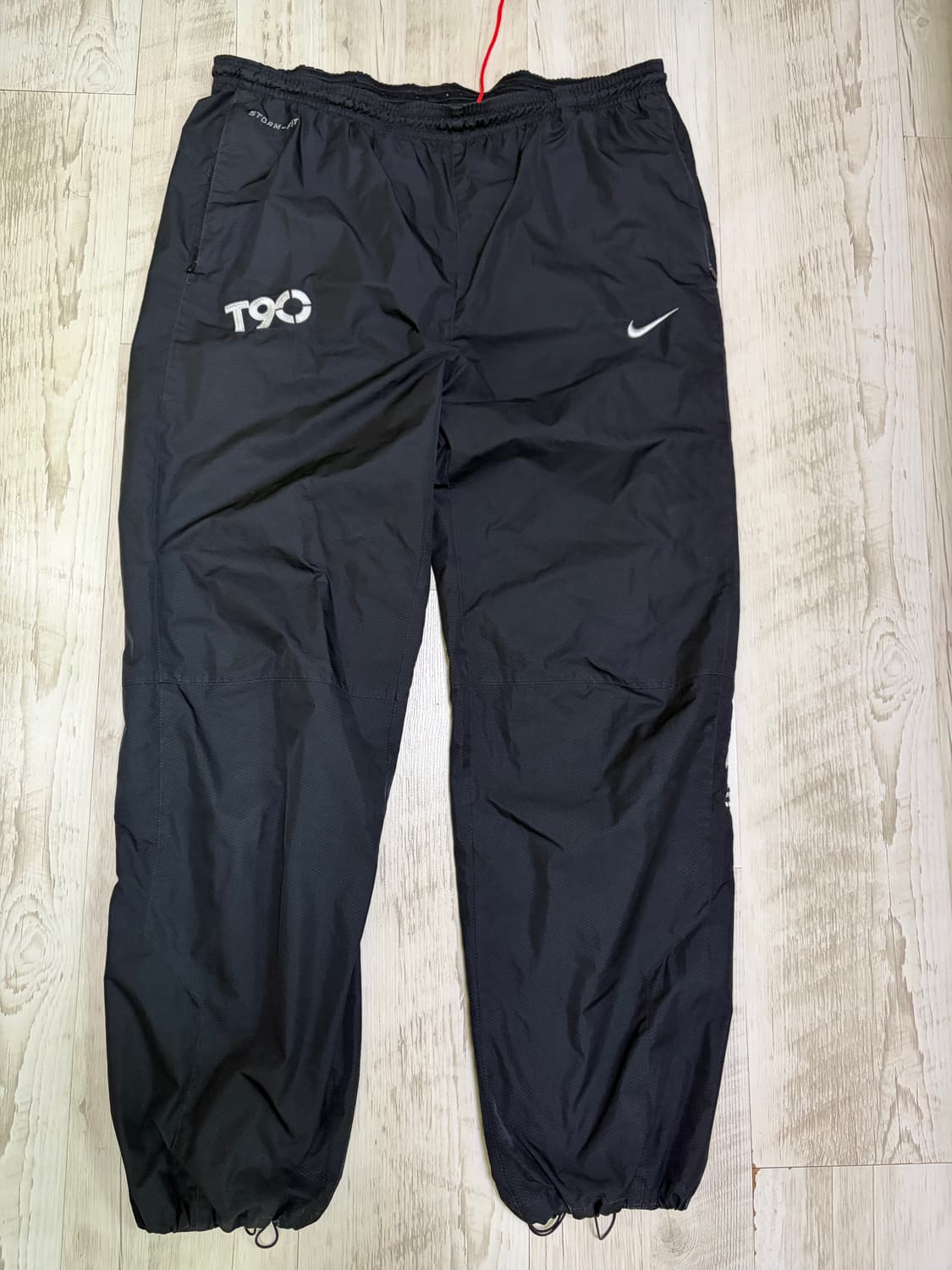 [XXL] 00s 나이키 T90 스톰핏 트레이닝 우븐 팬츠 블랙 상품이미지1