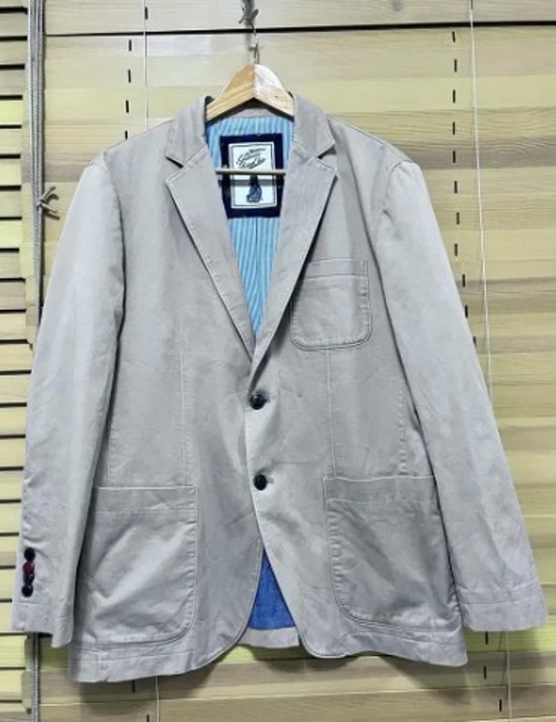 빈폴 남성 라이트브라운간절기자켓 상품이미지2