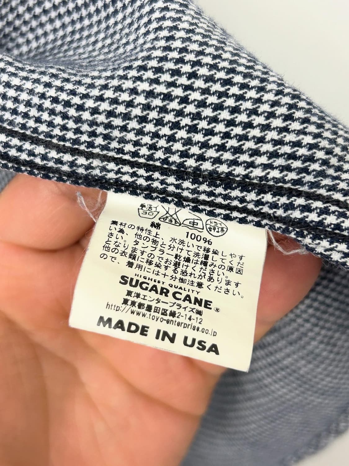 슈가케인 체크셔츠(made in usa) 상품이미지5