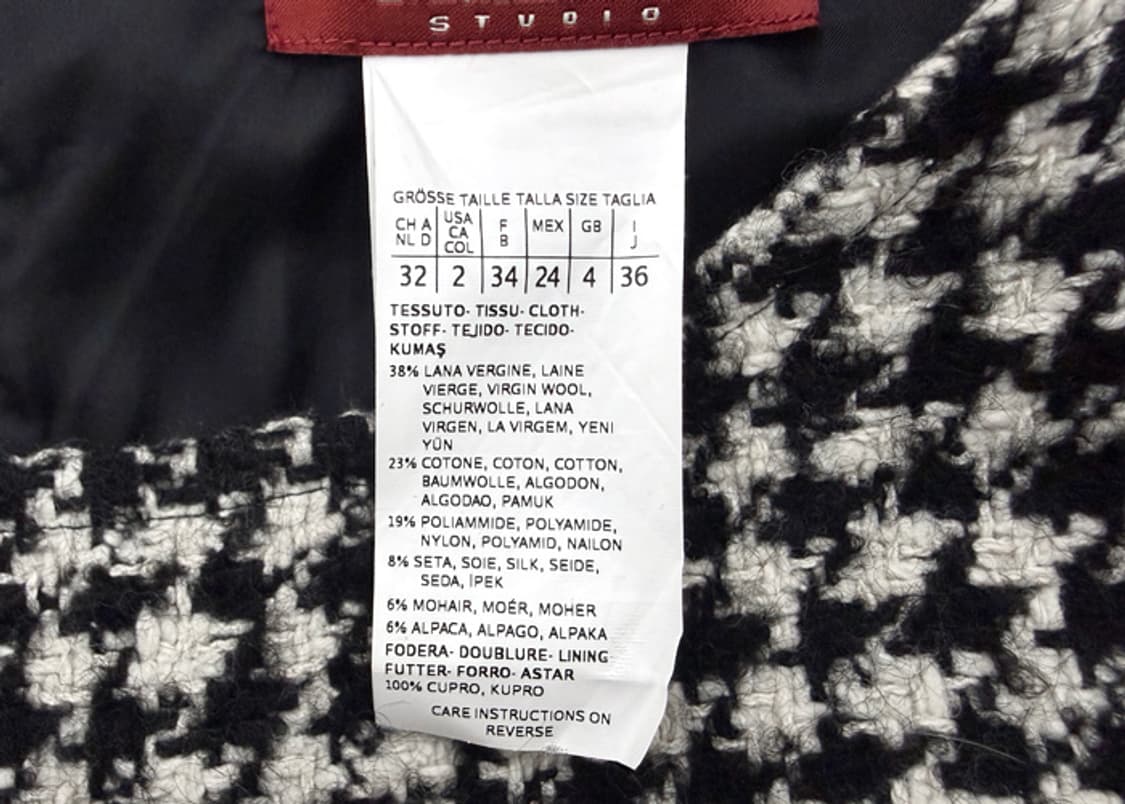 막스마라 스튜디오 하운드투스 트위드 슬리브리스 원피스 상품이미지8