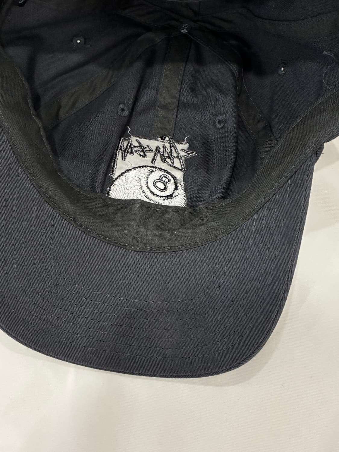 스투시 스탁 8볼캡 다크 그레이 상품이미지4