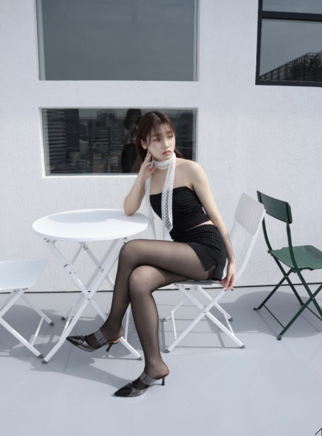 핀 스프라이트 미니 스커트 상품이미지2