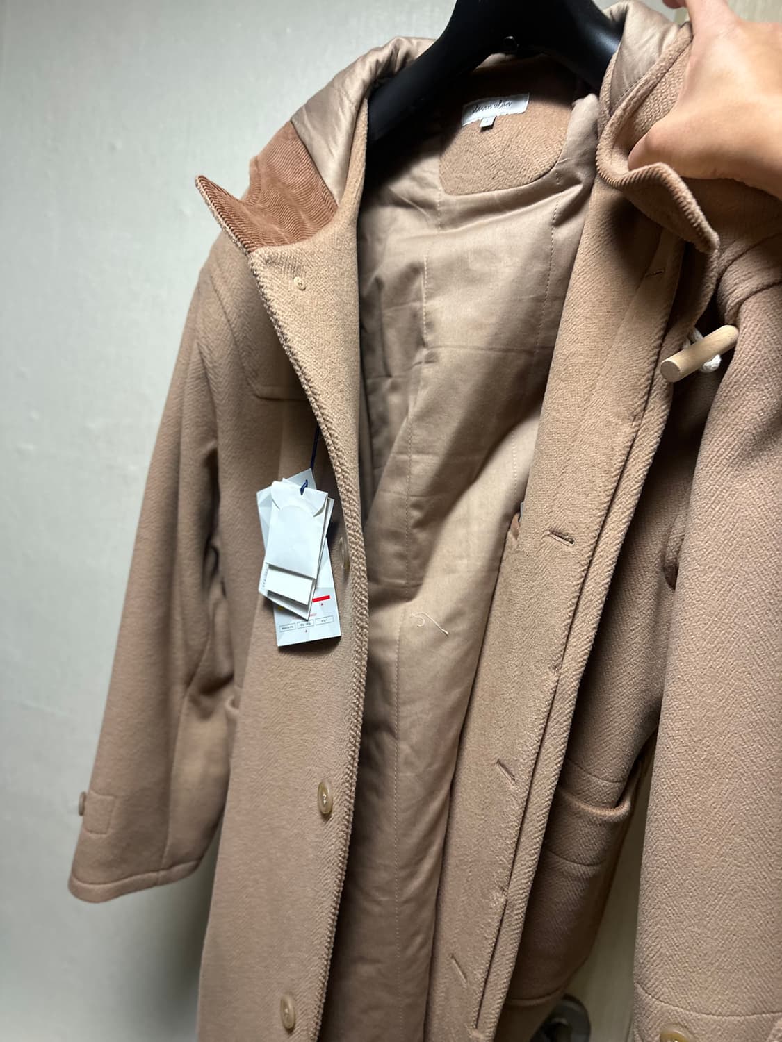 스티브 알란 헤링본 더플 코트 L 상품이미지4