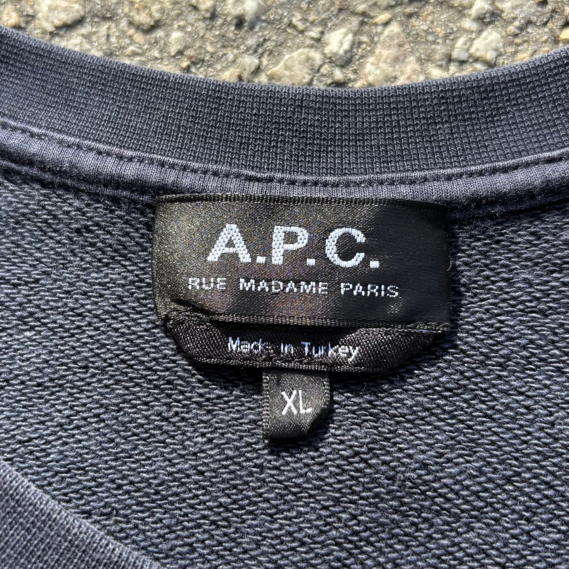 A.P.C 아페쎄 이니셜 로고 스웻셔츠 상품이미지4