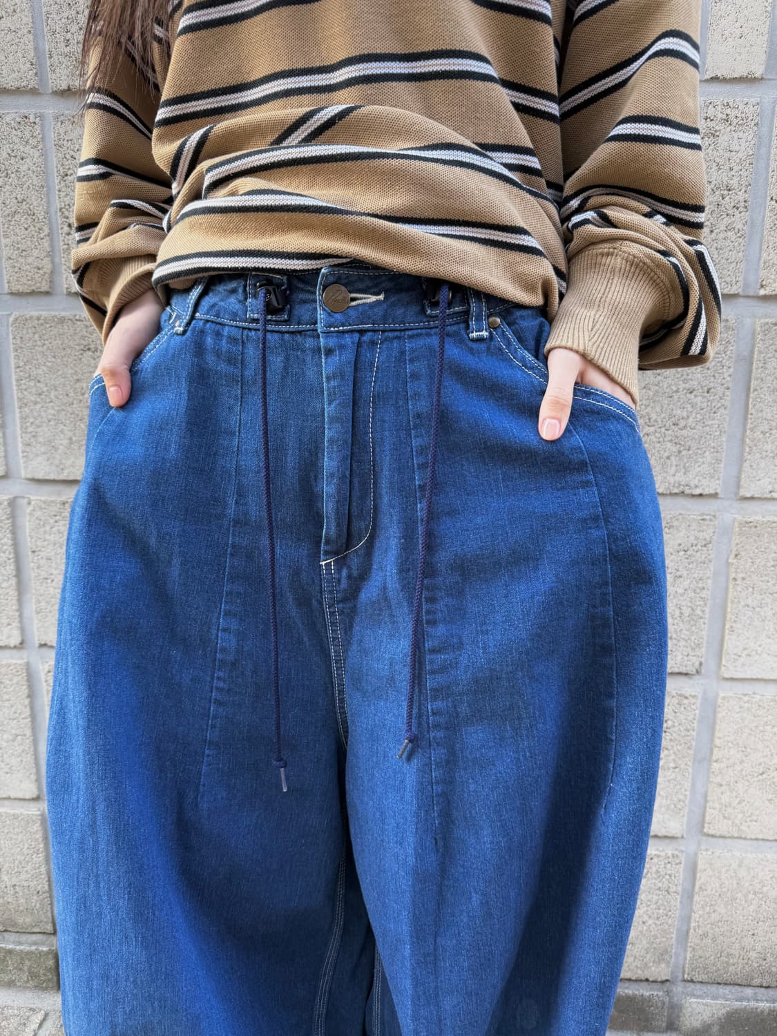 니들스 HD 데님 벌룬팬츠 상품이미지5