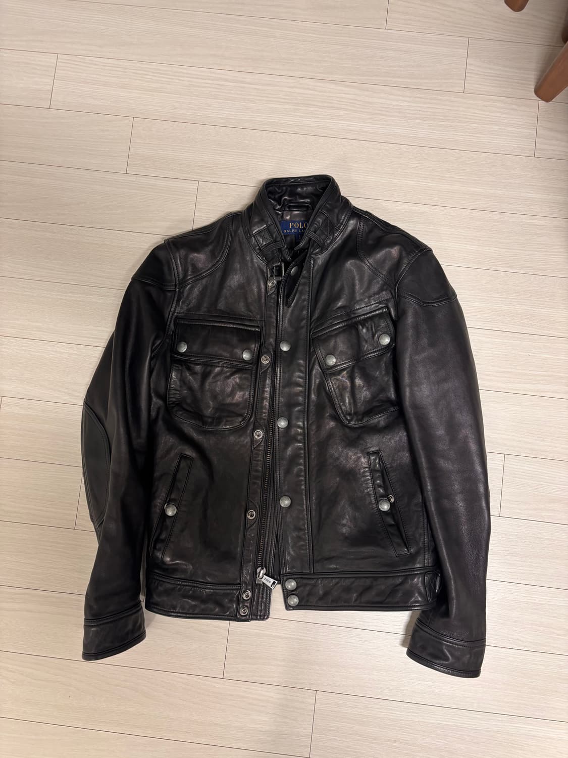 (Ssize) 폴로 모터사이클 가죽자켓 상품이미지1