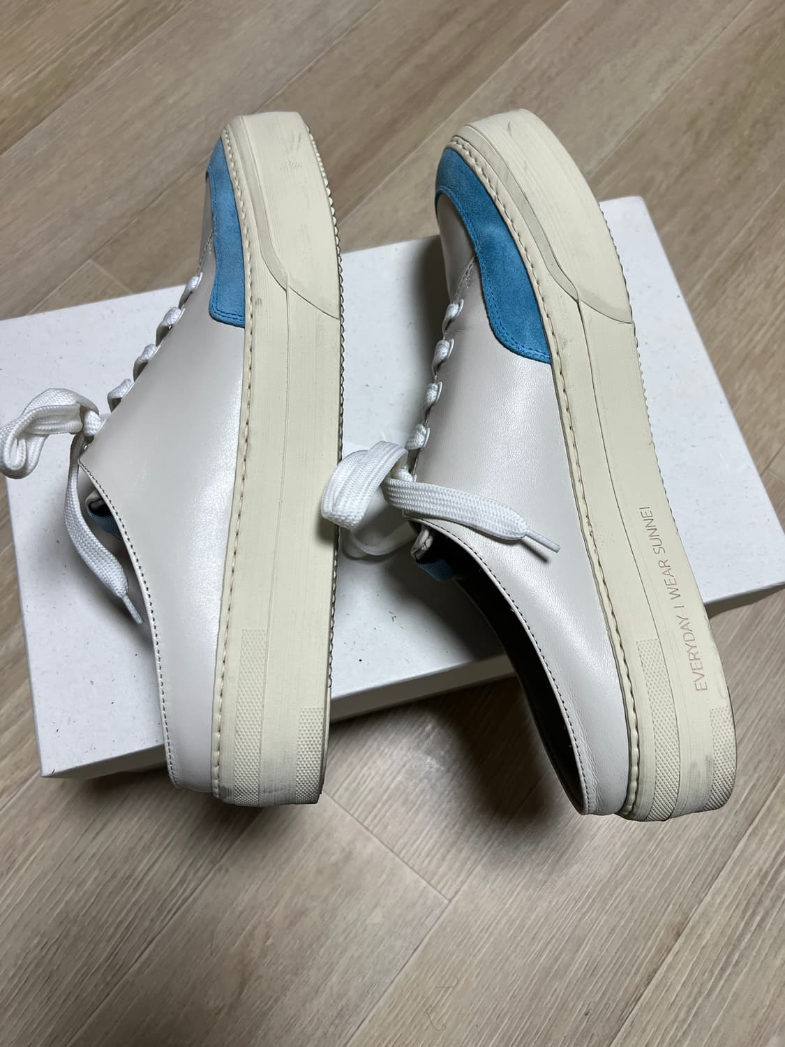 [43사이즈]써네이 사보 아주르 블루 스니커즈 상품이미지5