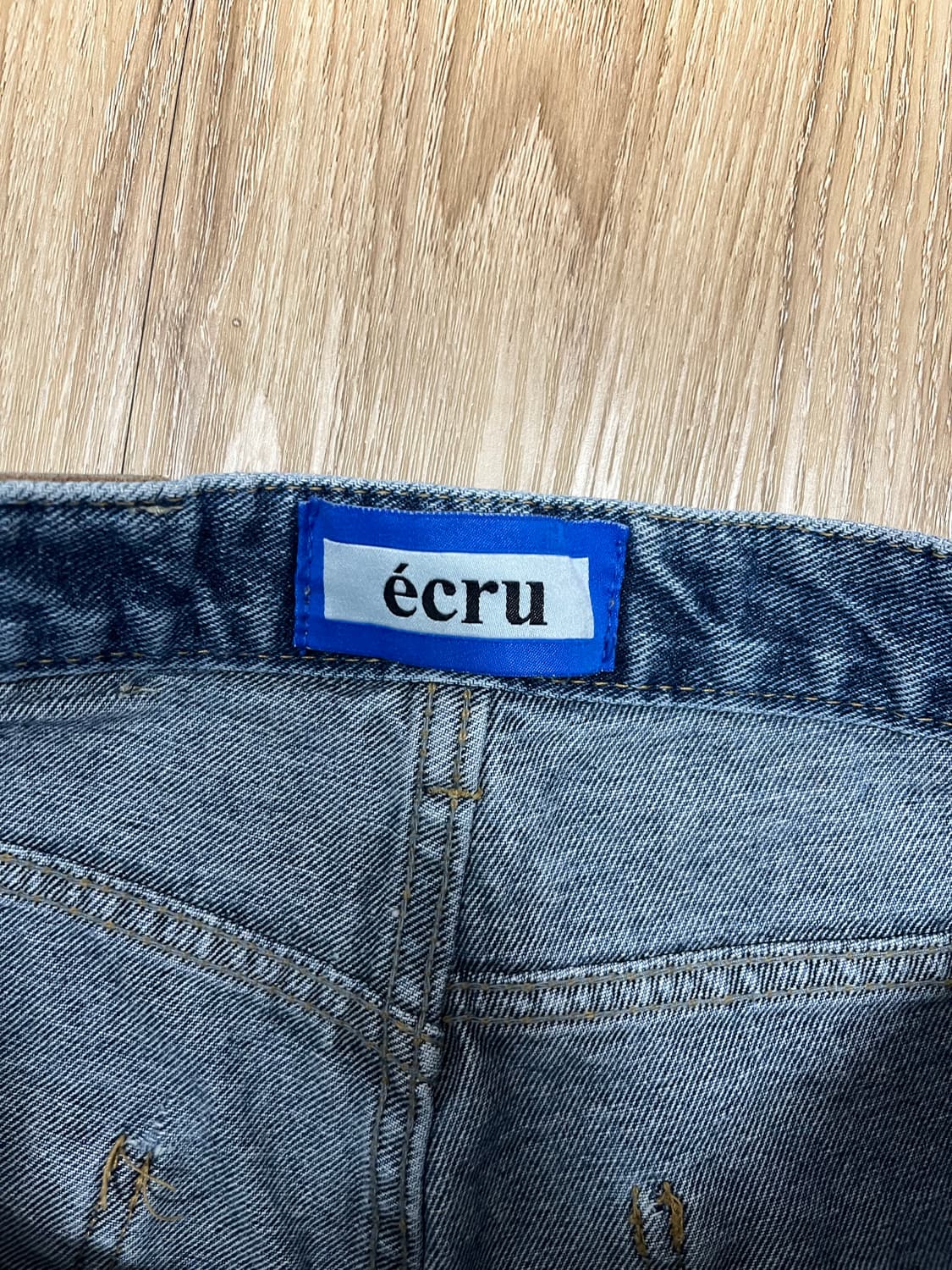 ecru 와이드 청바지 29 상품이미지5