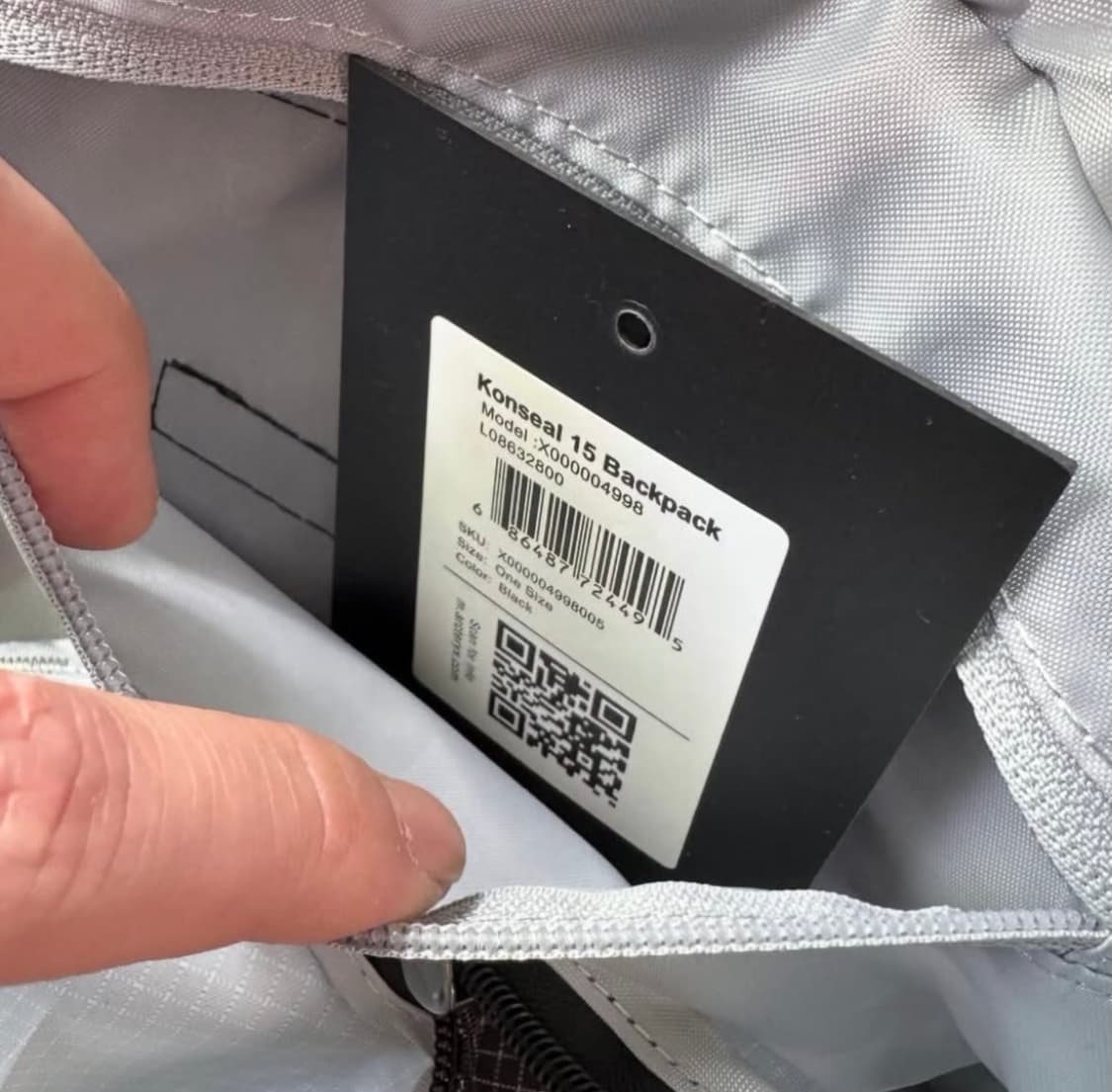 아크테릭스(Arc'teryx)의 컨실 15 백팩 상품이미지3