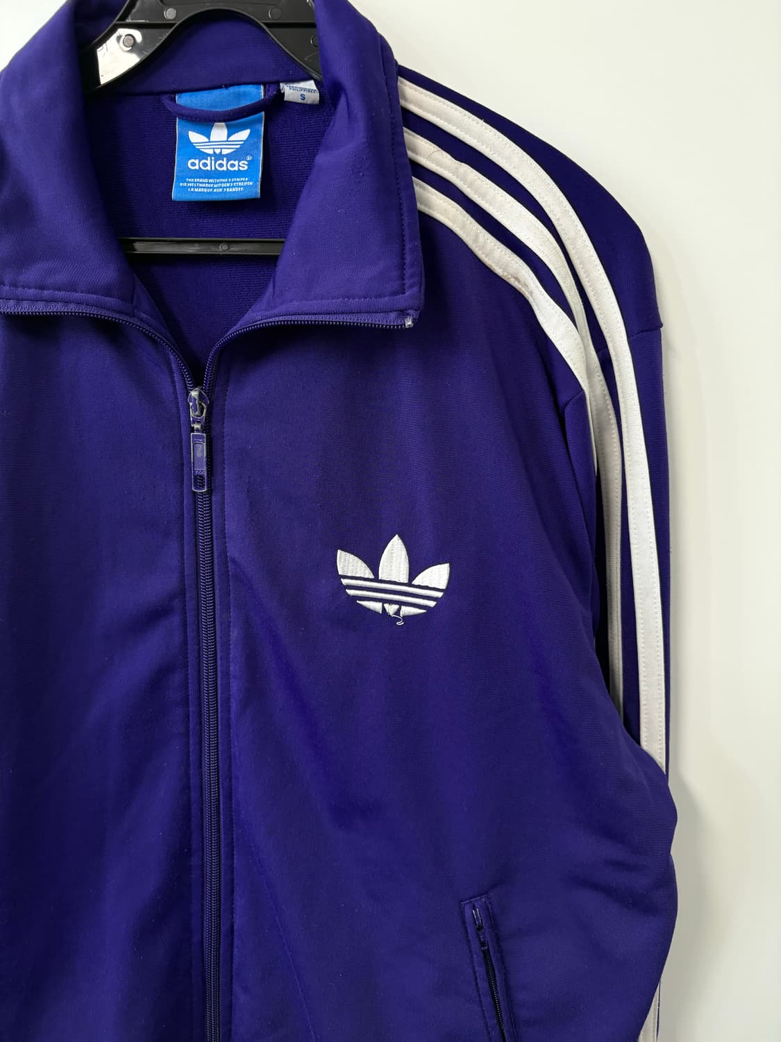 아디다스 퍼플 파이어버드 트랙탑 져지 상품이미지3