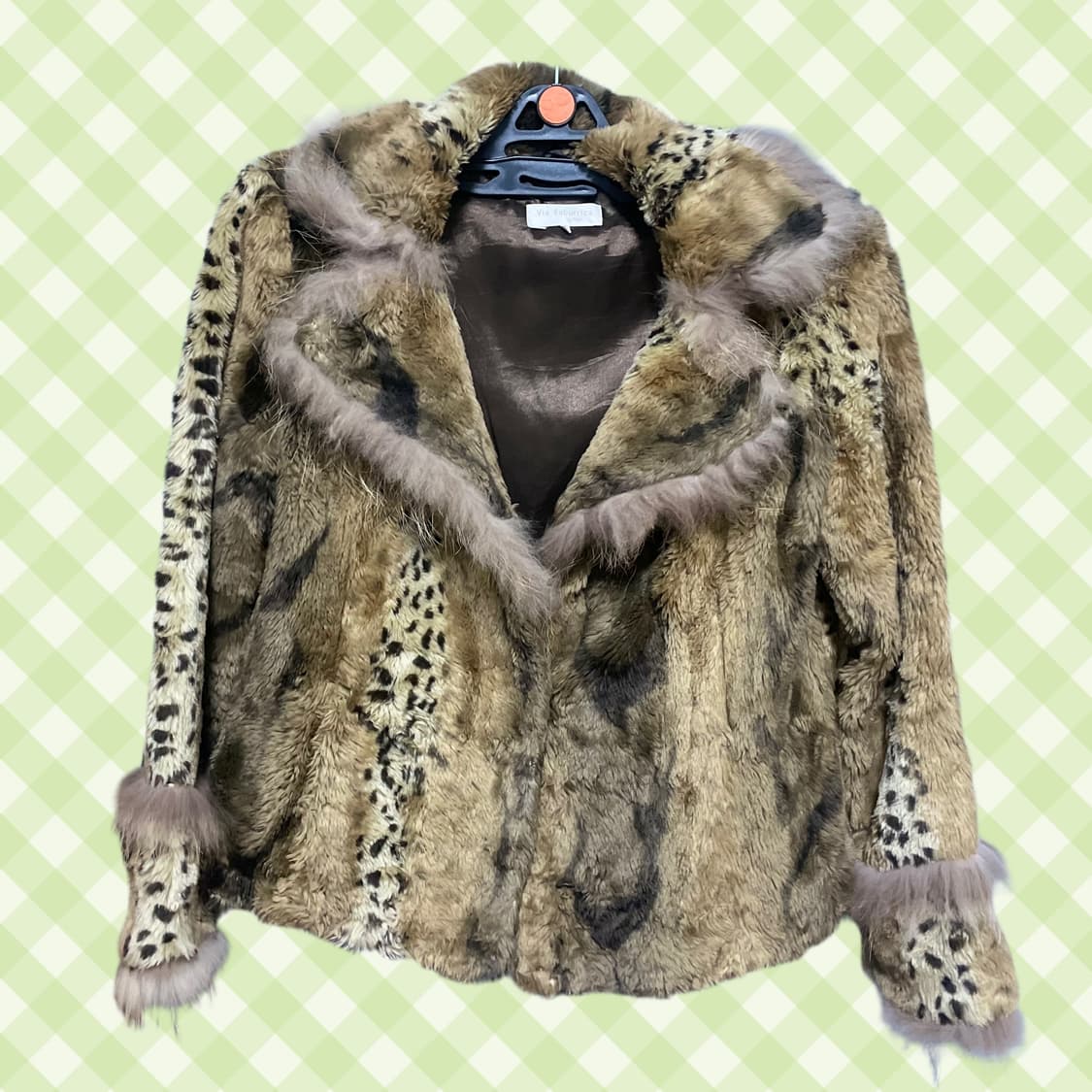 와투케 오리엔탈 페어리 레오파드 퍼자켓๑๑)۶ 상품이미지1