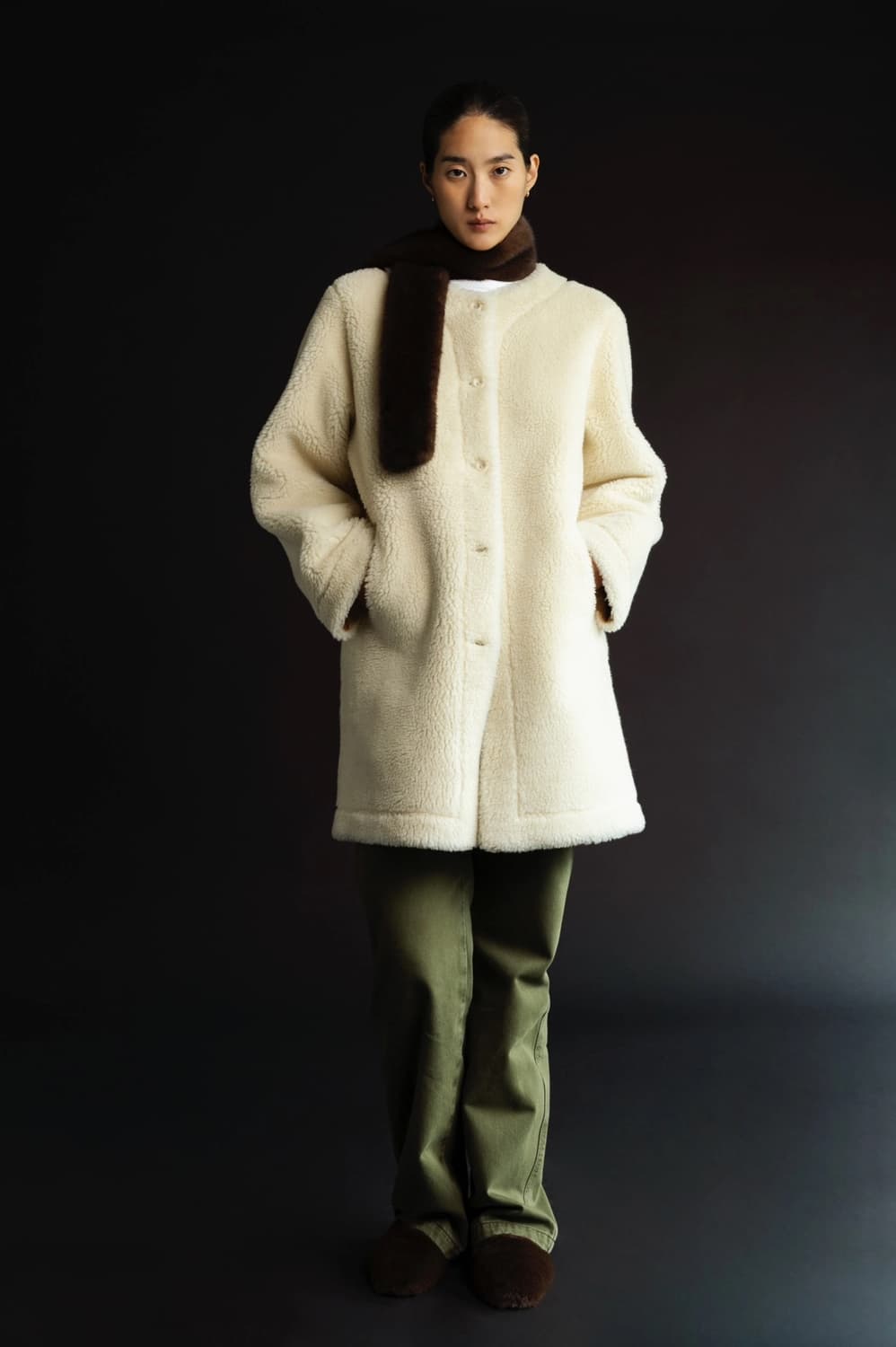 파크투 Moelleux Shearling coat 상품이미지2