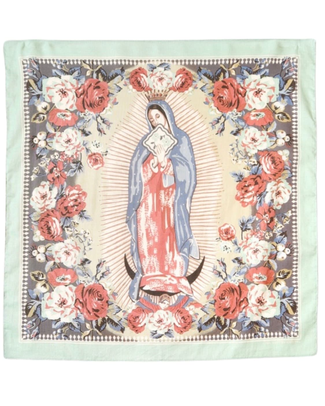 캐피탈 컬러드 반다나 패키쉬 마리아 민트 상품이미지1