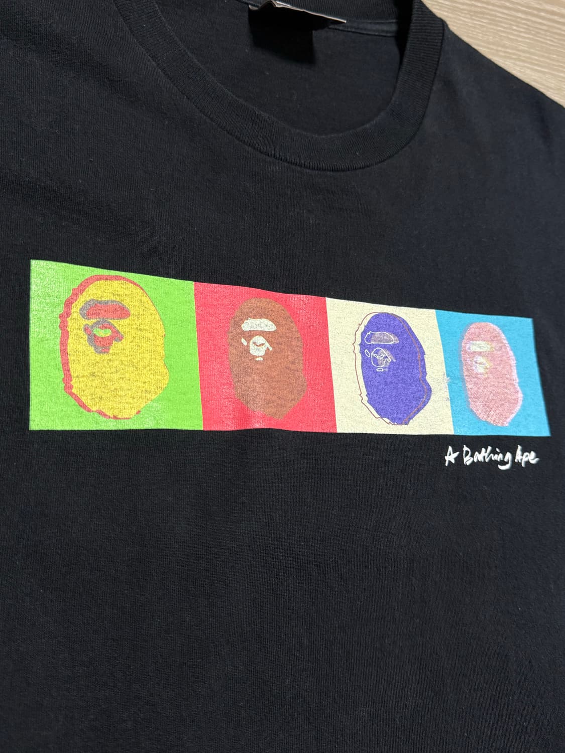 올드 베이프 앤디워홀 롱슬리브 XL 상품이미지4