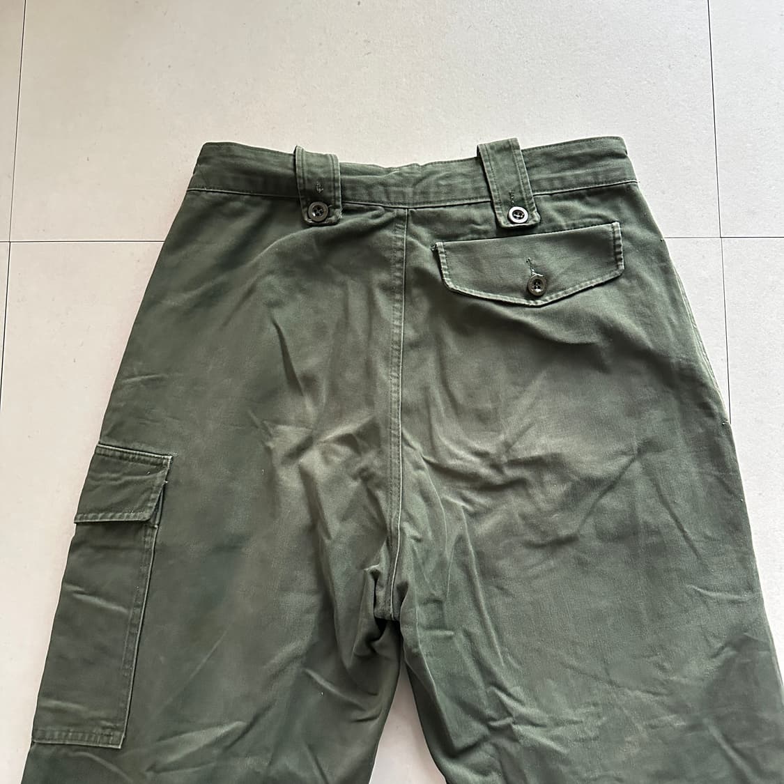 80s 벨기에군 오리지널 M64 필드 팬츠 상품이미지8