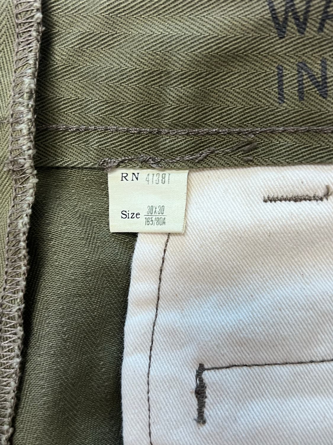 RRL 헤링본트윌 오피서스 치노 30/30 상품이미지4