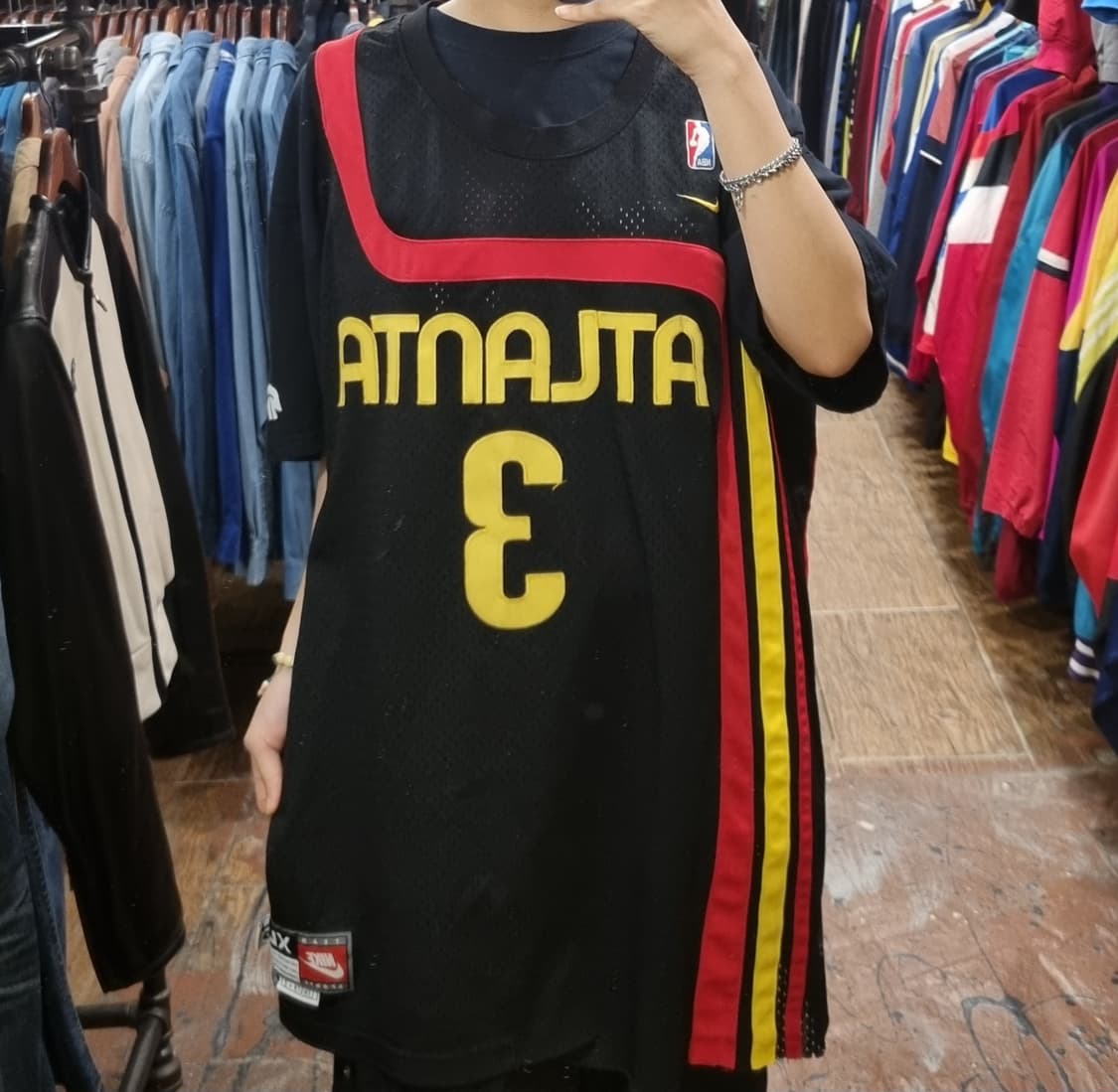 [Hi] NBA 나이키 농구나시 블랙 상품이미지3