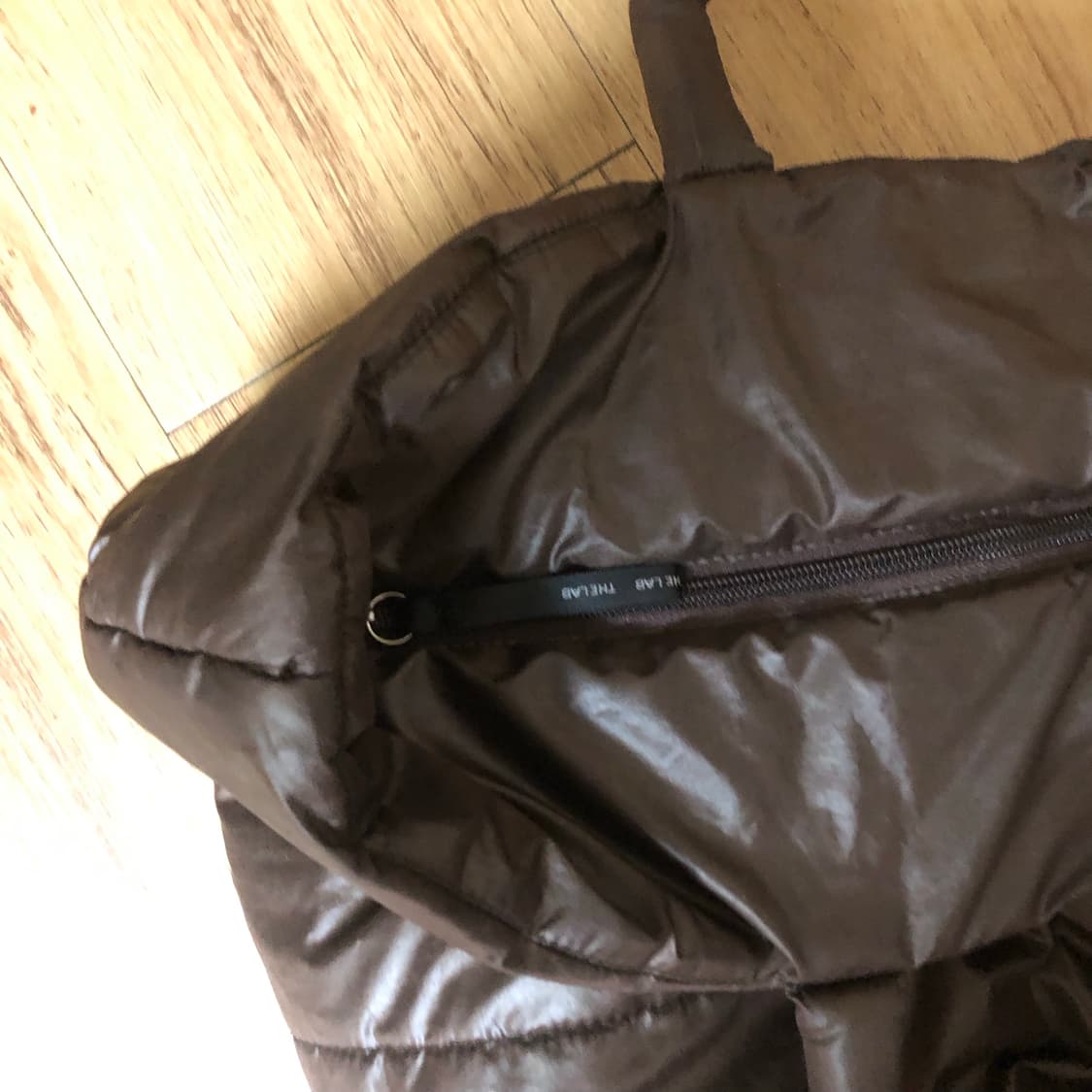 브라운 패딩 숄더백 상품이미지3