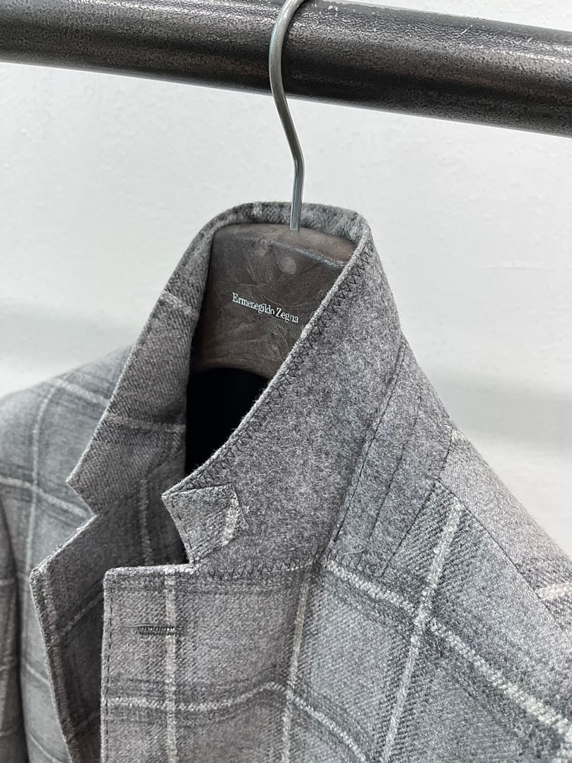 105) 맨온더분 그레이 울자켓  상품이미지5