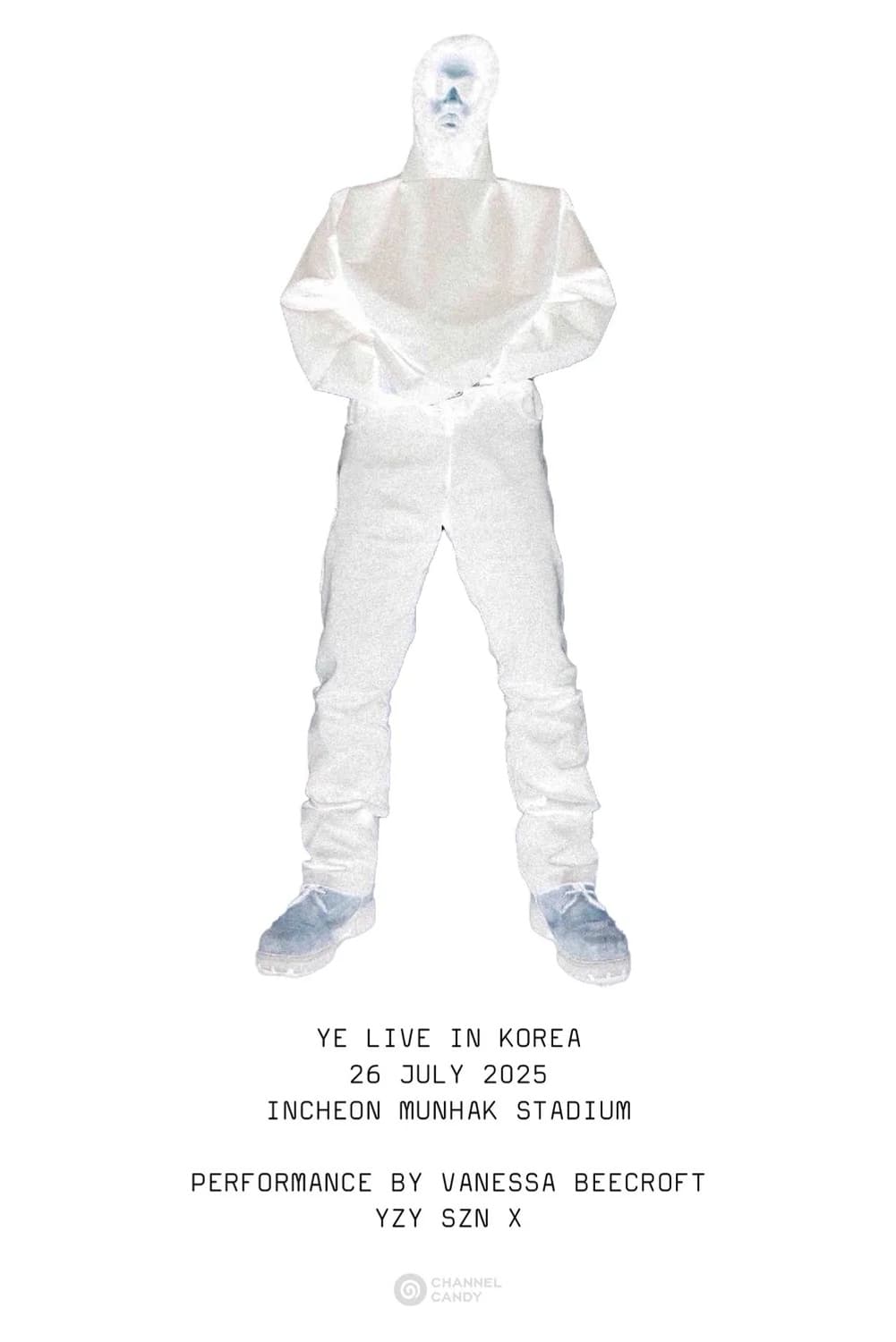 칸예웨스트 콘서트 VIP 전용 MD 포스터 새상품 상품이미지4