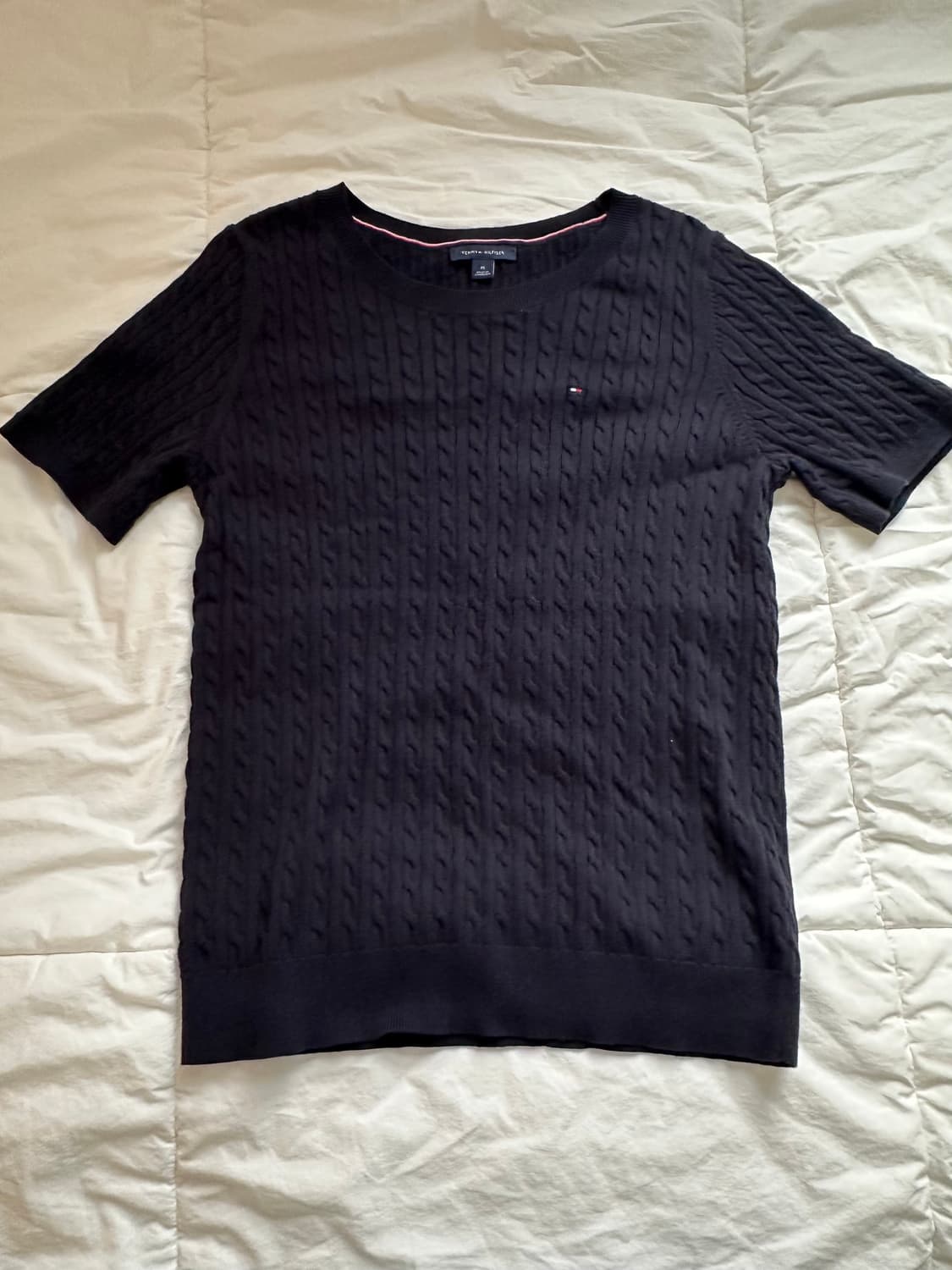 타미힐피거 반팔 니트 상품이미지1