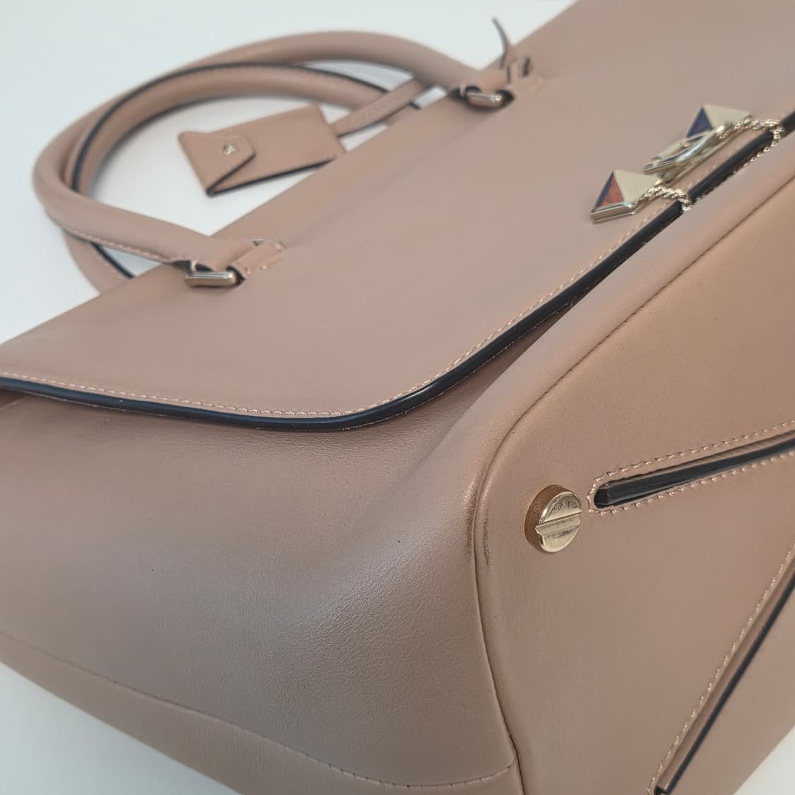 VALENTINO 발렌티노가라바니 정품 2way 핑크베이지 금장 락스터드 상품이미지9