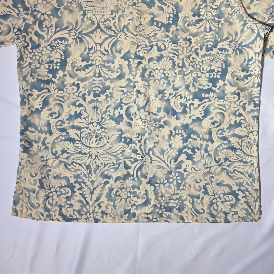 [M]90s 폴로 랄프로렌 플로럴 반팔 셔츠 상품이미지4