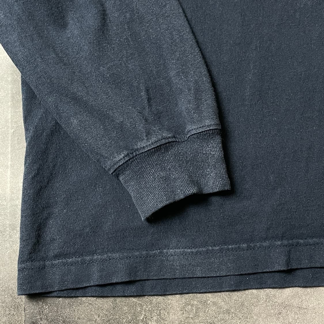 CARHARTT 칼하트 빈티지 네이비 롱슬리브 긴팔 스웨트셔츠A00411 상품이미지4