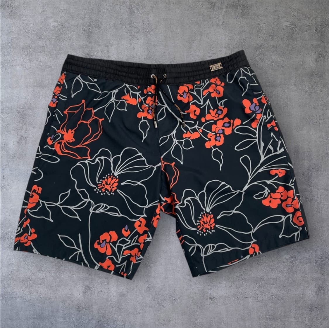 돌체앤가바나 Dolce&Gabbana 플로럴 프린트 스윔팬츠 (EU M) 상품이미지1