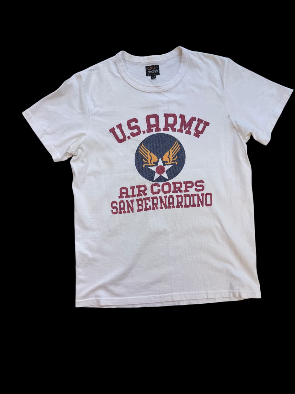 Real McCoy’s U.S. Army Air Corps Tee 상품이미지1