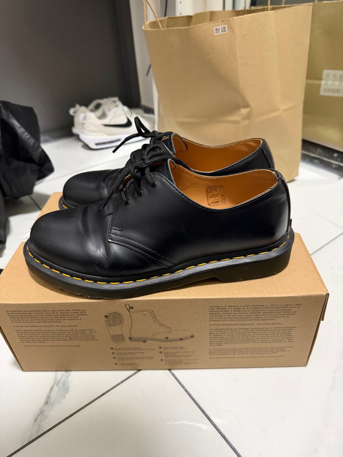 닥터마틴 1461 스무스 블랙 상품이미지4