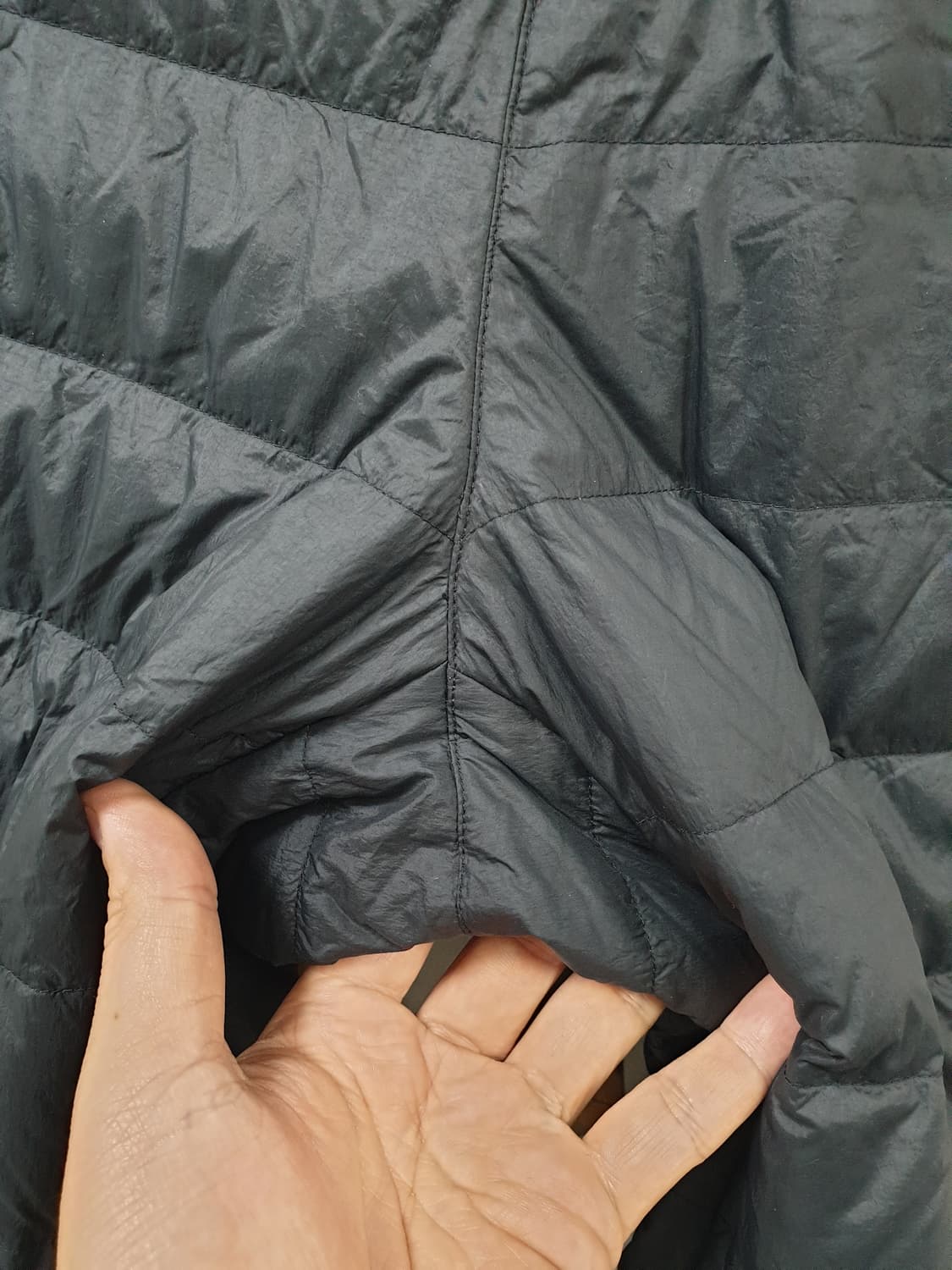 [남34] 코오롱 웨더몬스터 낚시패딩팬츠 구스 상품이미지5