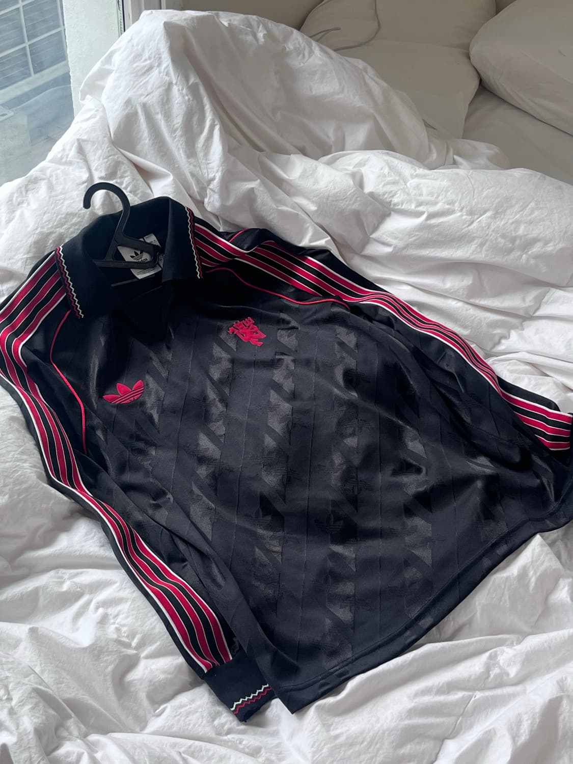 아디다스 맨체스터 유나이티드 LFSTLR 저지 블랙 - KR 사이즈 상품이미지1