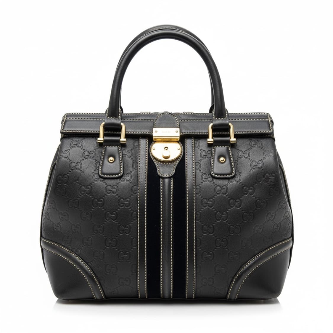 구찌 씨마 블랙 토트백 상품이미지1