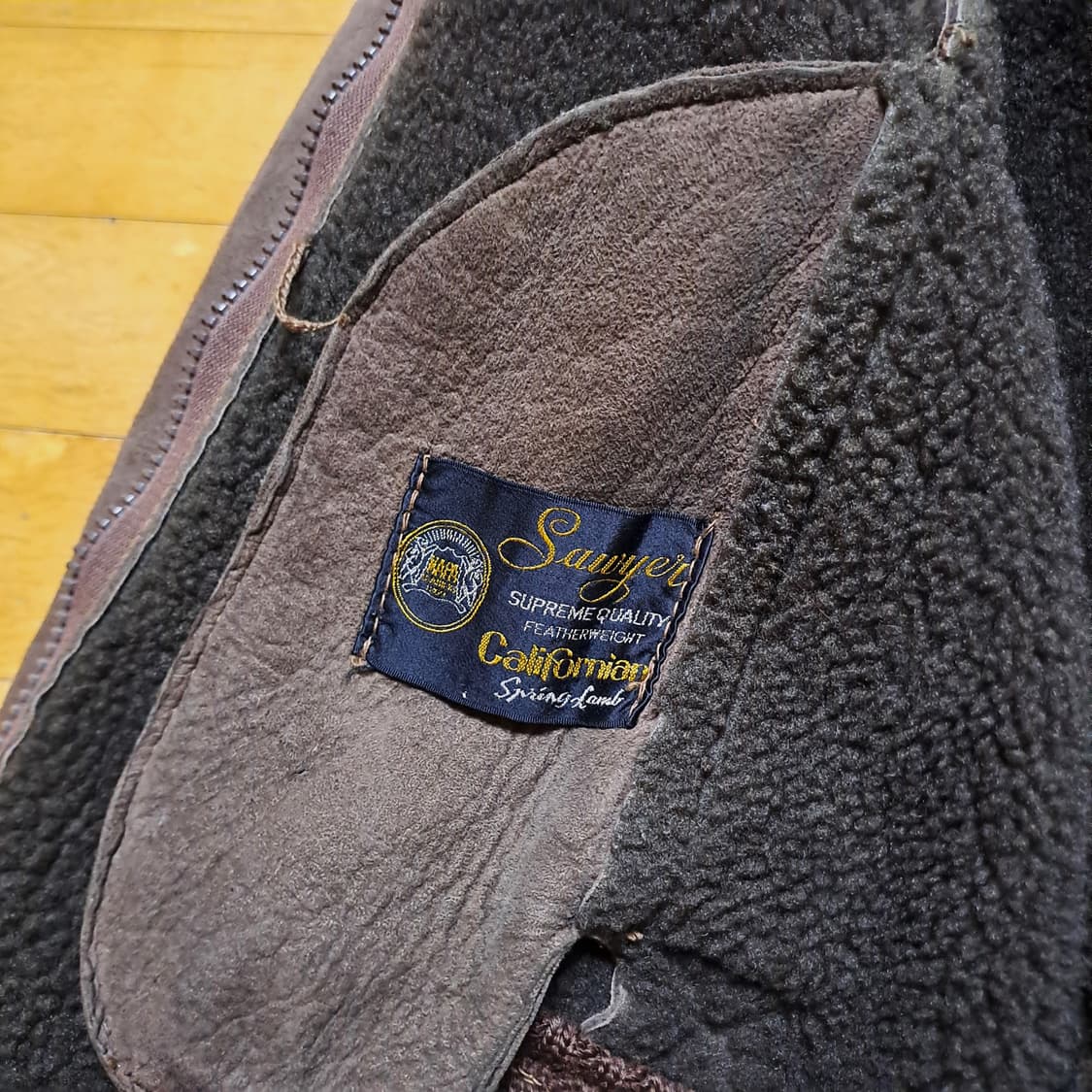 (택포) MADE IN USA 시어링 양가죽 양털 무스탕 105 B32 상품이미지8