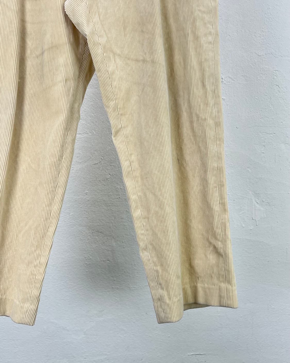 헤리티지 플로스 아이보리 골덴 코듀로이 트라우저 팬츠 상품이미지5