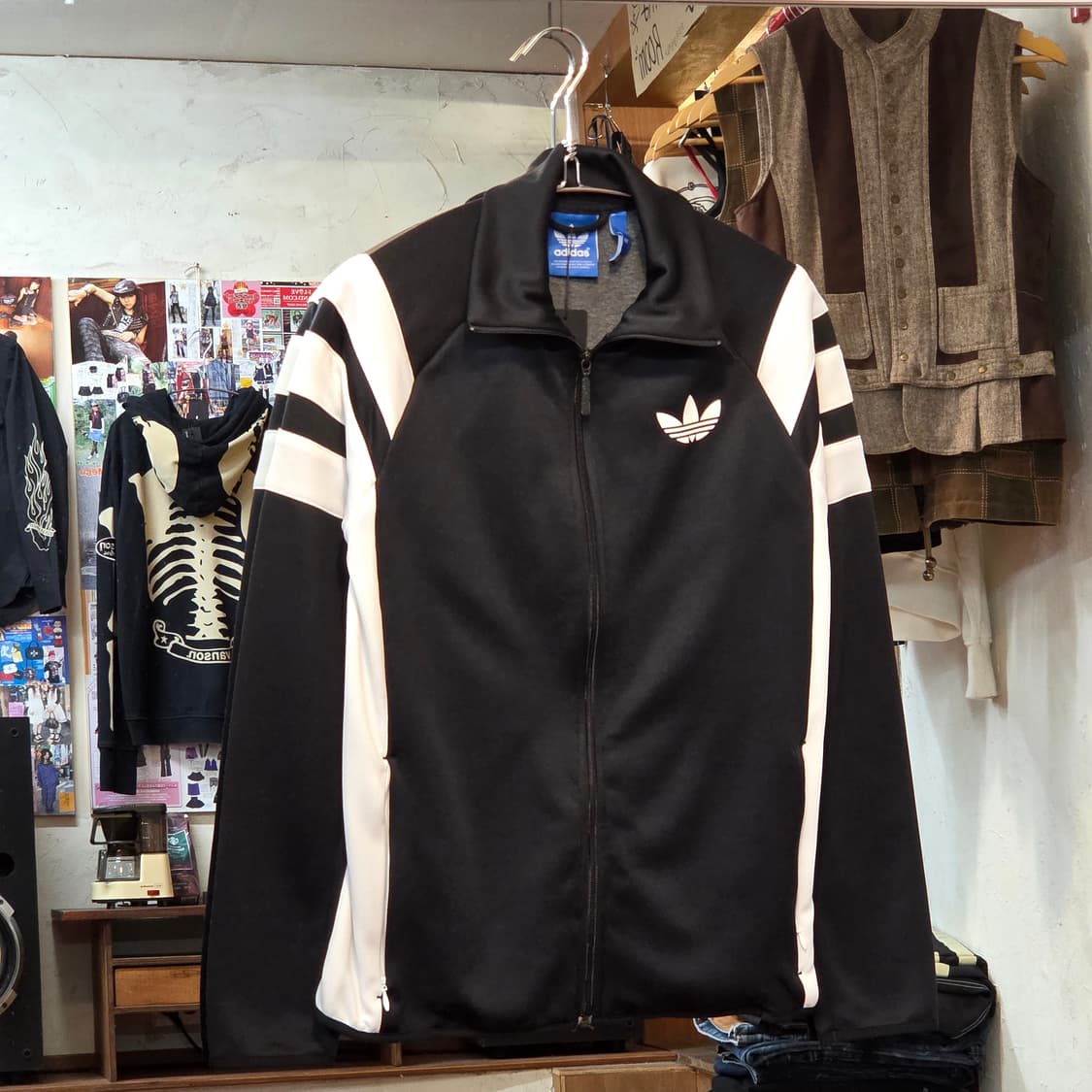 아디다스 검흰 트레포일 져지 상품이미지1