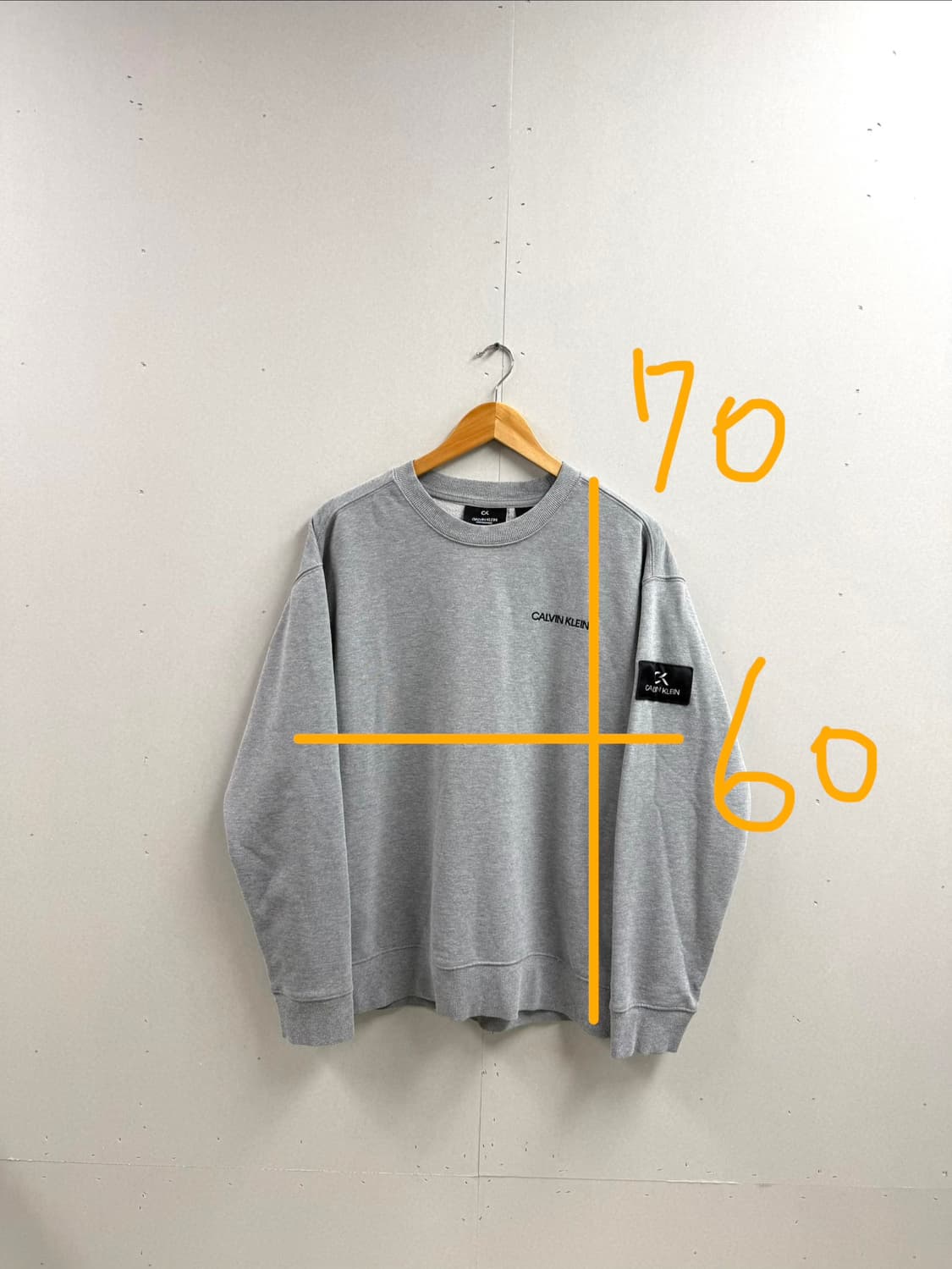남성 XXL / CK 캘빈클라인 스웻 맨투맨 티셔츠 상품이미지2