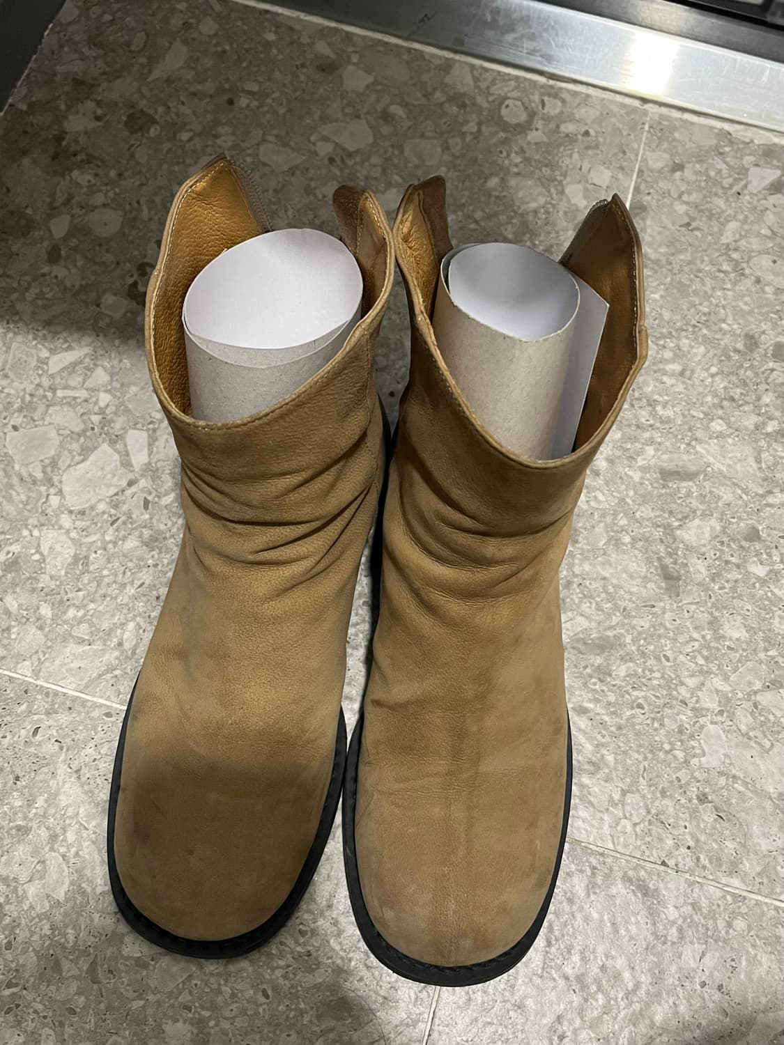 러브유쏘머치 소가죽 앵클부츠 245 상품이미지1