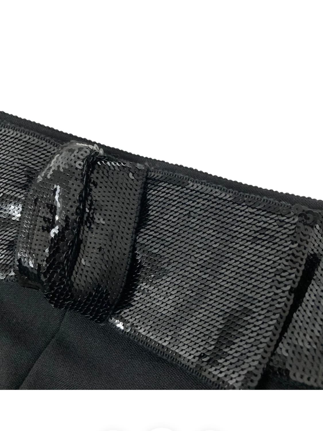 스팽글 리본 울 쇼츠 반바지 38 상품이미지4