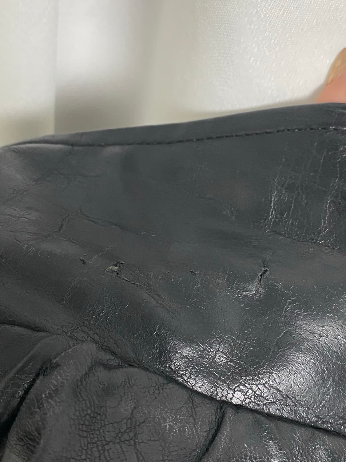 보헤미안서울 페이크 레더 자켓 보헴서  상품이미지7