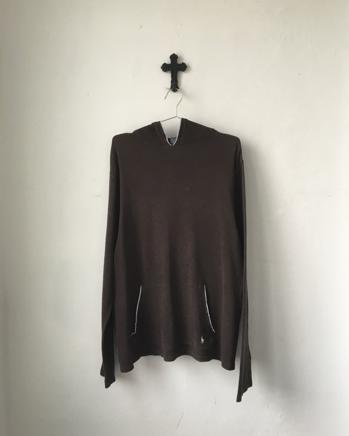 Polo waffle hood sleeve 상품이미지1