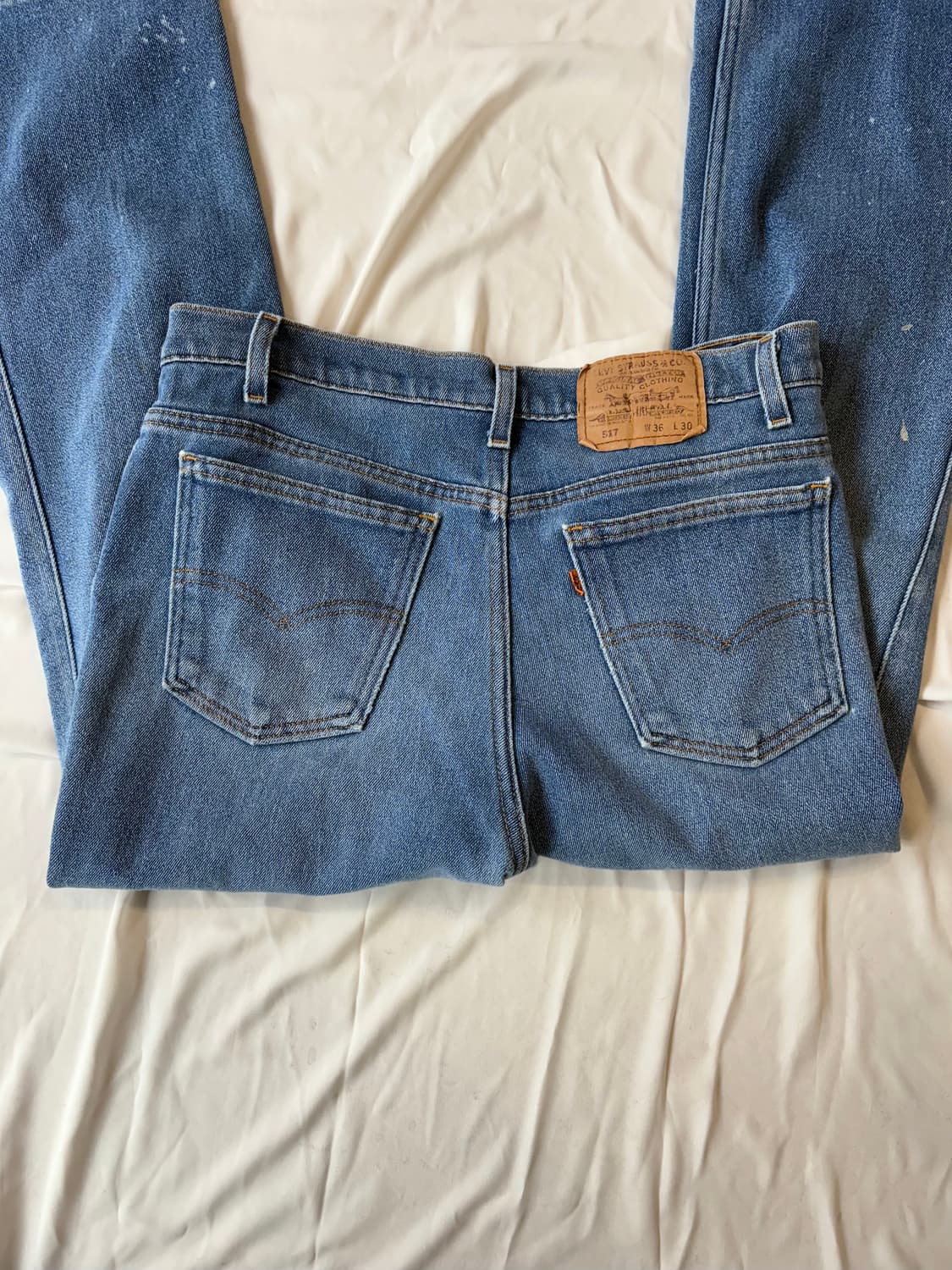 80s Levis 517 오렌지 탭 상품이미지9